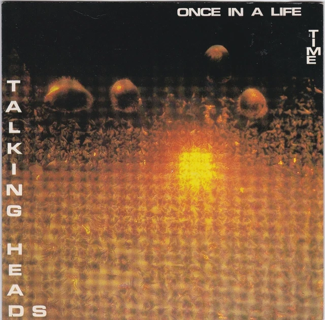 TALKING HEADS - Once In A Lifetime. 7" vinyl, David Byrne, Brian Eno