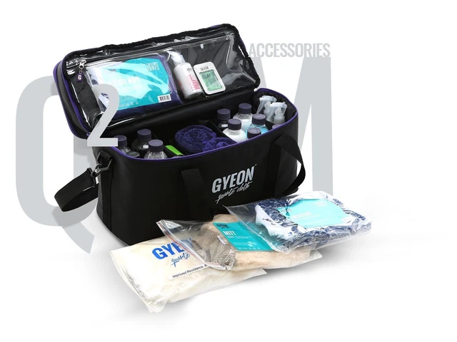 Gyeon Coche Accesorios Cuerpo Cuidado Clay Seda Lana Gamuza Toallitas Mitt Paño