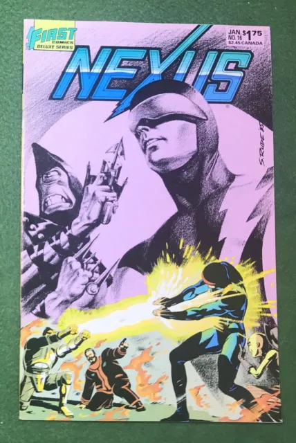 Nexus #16 First Comics Bronze Age Steve Rude Mike Baron sci fi superhero vf/nm
