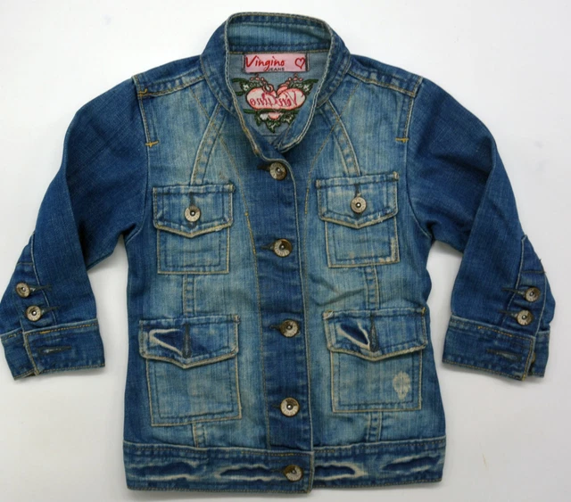 Originale Jeans Giacca Di Vingino Taglia 2 Anni 86 92