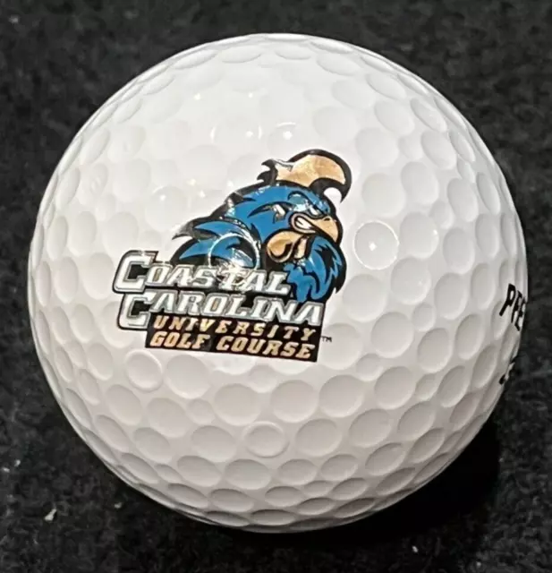 Coastal Carolina University Golf Course Logo Golf Ball Conway, SC