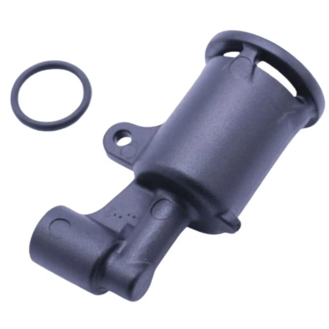 Macchina Caffe Automatica Saeco Valvola Erogazione Caffè Per Macchine Saeco Odea: Ricambio Originale, Codici 11003468 E 11010544, In Plastica Nera Box Doccia Idromassaggio - Foto 5