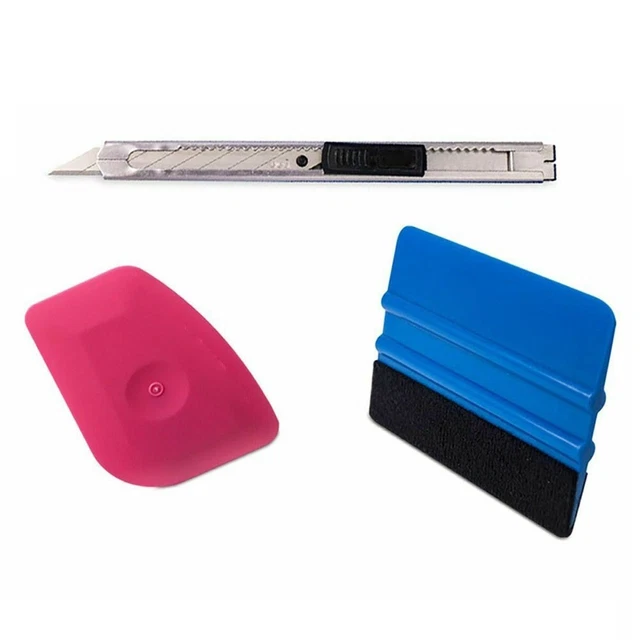 Feltro Tergivetro Auto Veicolo Vinile Confezione Accessori Custodia Battente
