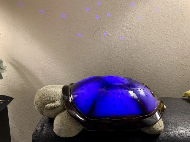 Green Cloud B Twilight Turtle - Constellation Night Light - Color Buttons -Works