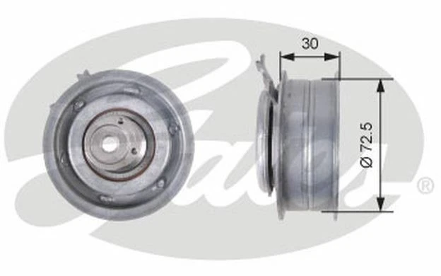 GATES Galet tendeur pour VOLKSWAGEN NEW BEETLE T43010 - Pièces Auto Mister Auto