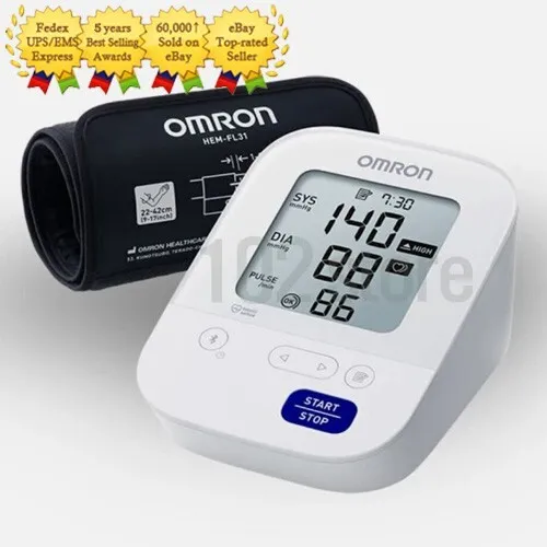 Monitor de presión arterial digital más avanzado Omron HEM 7156 con envoltura Intelli