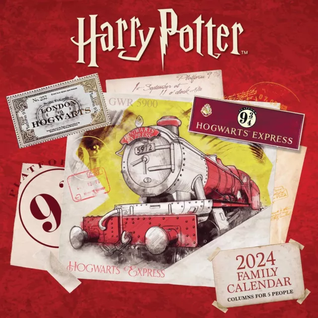 Harry Potter Family Planner 2024 - Entertainment - Month To View