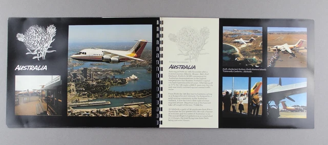 British Aerospace Bae146 Far East Sales Tour Manufacturers Brochure 7