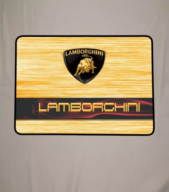 tapis de sol d'entrée motif lamborghini neuf