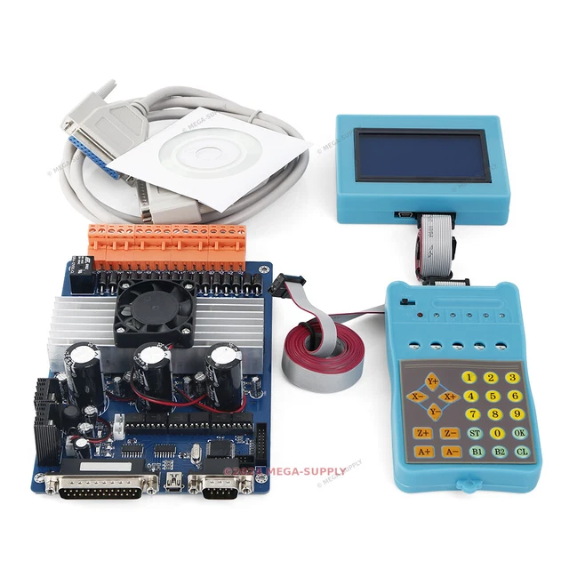 ENGMATE 3 AXES CNC Kit TB6600 Carte Driver Nema17 56oz-in Moteur 12V ...