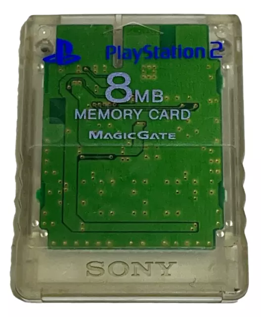 Sony Playstation 2 PS2 Official OEM MagicGate 8mb Memory Card Genuine  SCPH-10020