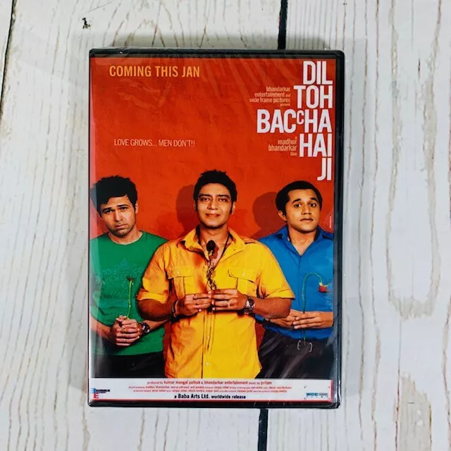 Dil Toh Baccha Hai Ji  DVD Ajay Devgan;Emraan Hashmi  ENGLISH SUBTITLES