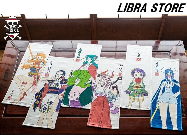 RARE ONE PIECE Kuji Ex FILLE Collection Gaze Serviette 6 Types Ensemble