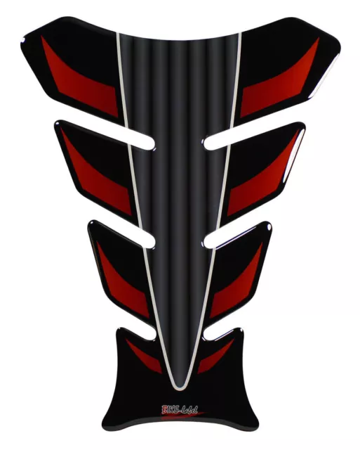 Protege Reservoir Moto MOTOGRAFIX Street Style 4pcs noir/rouge