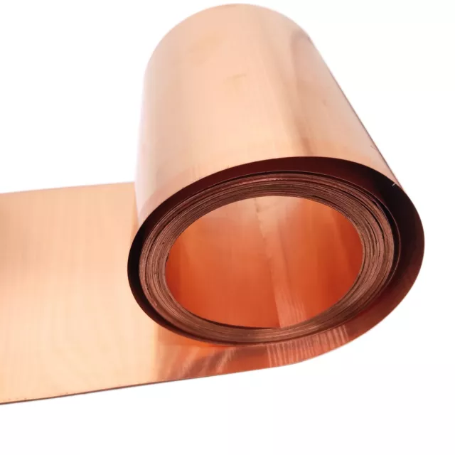 1PC 0.02mm x 35mm x 1000mm 99.9% Pure Copper Cu Metal Sheet Foil