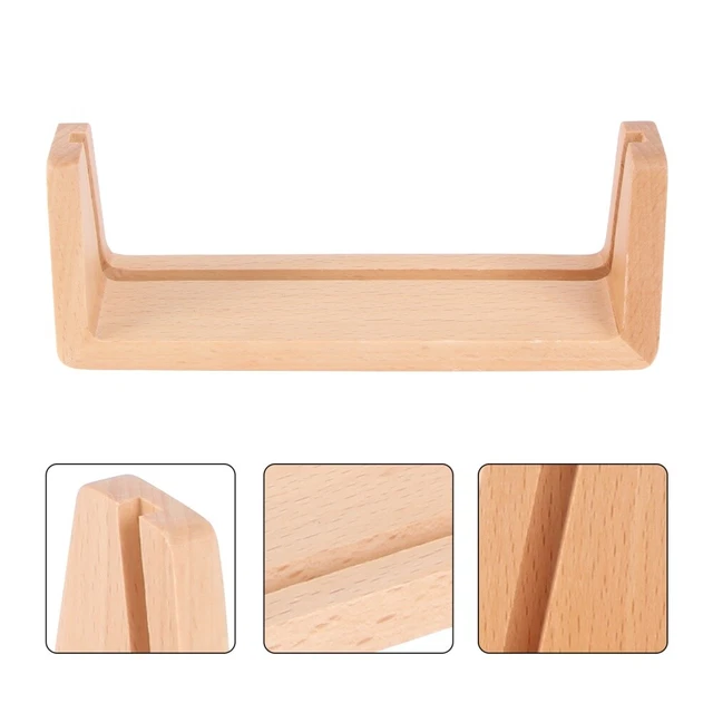10 Pcs Wooden Photo Frame Natural Desktop Display Place Holder