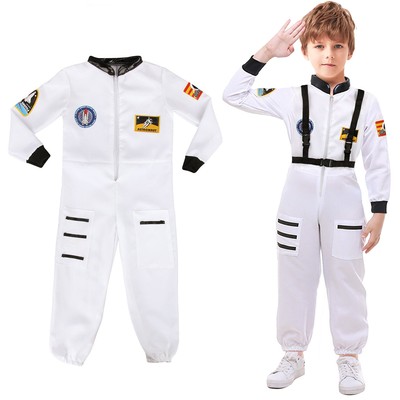 Bambini Astronauta Costume Costume da astronauta tuta spaziale LIBRO SETTIMANA BAMBINI RAGAZZI RAGAZZE 