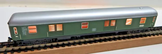 Minitrix Voie N 3010 D-Train DM De DB Illuminé 2 X Couplage Standard