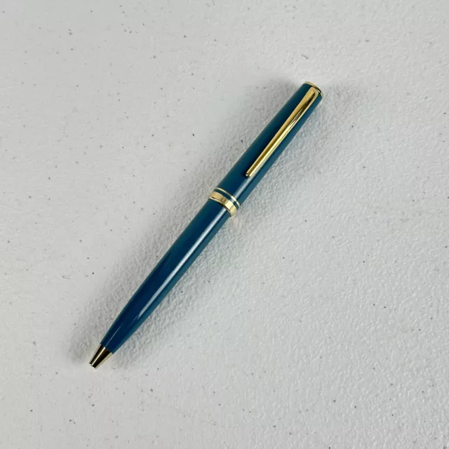 Montblanc GENERATION TURQUOISE Teal & GOLD Ballpoint Pen