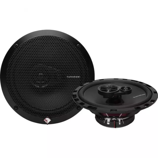 Rockford Fosgate R165X3 6.5" 17cm 3 Way Coaxial Speakers 1 Pair 90w