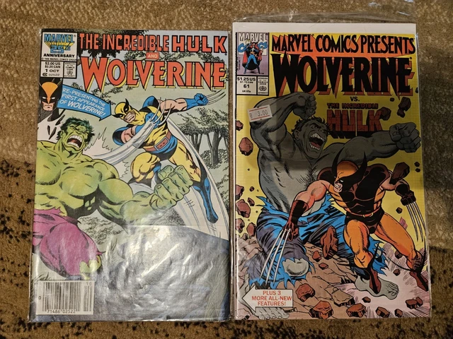 Hulks vs. Wolverine 3 Book Lot