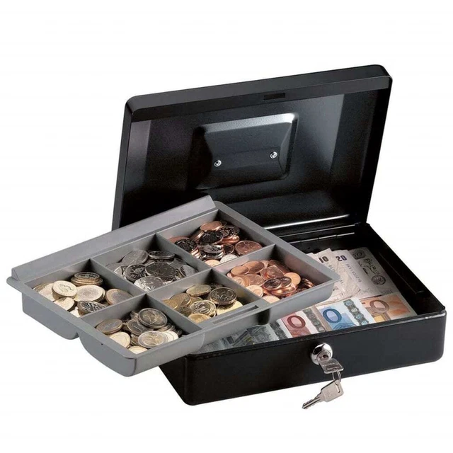 Master Lock CB-10ML cassetta per denaro inserto monete registratore di cassa per soldi scomparto per monete Master L