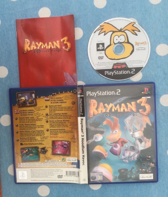 RAYMAN 3 Playstation 2 Ps2 Komplett Uk Verkäufer Schnell Kostenlos Uk ...