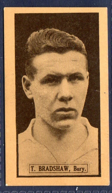 T. BRADSHAW, BURY # 14 - Thomson, This Year's Top-Form Footballers