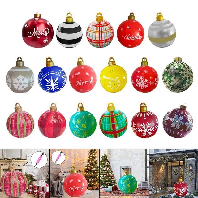 Magnifique Suspension De Grandes Boules De Noël Gonflables Ornements Suspendus Du 308,55 € | DHgate