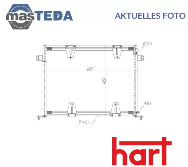 619 480 Kondensator Klimaanlage Hart Neu Oe Qualität