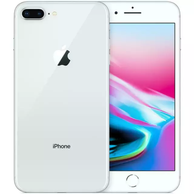 Apple iPhone 8 Plus 64GB Argent Condition très bonne - Reconditionné A.A287