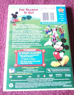 DISNEY'S MICKEY MOUSE Clubhouse: Mickey's Great Clubhouse Hunt DVD (New ...