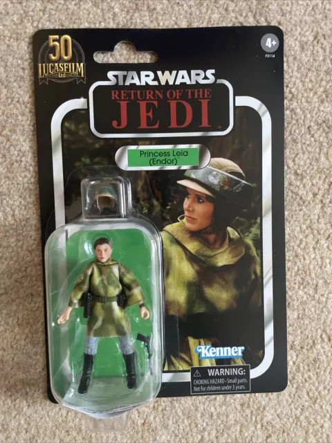 Vintage Collection Return Of Jedi Star Wars Princess Leia (Endor) Figure New