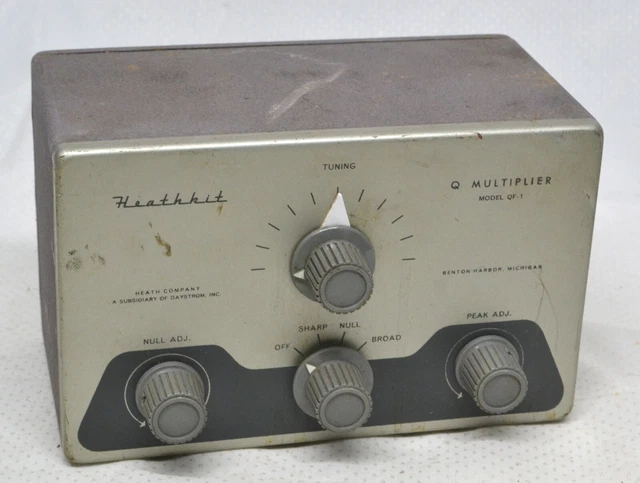 Heathkit Q Multiplier Model QF-1 UNTESTED (BIN T1)