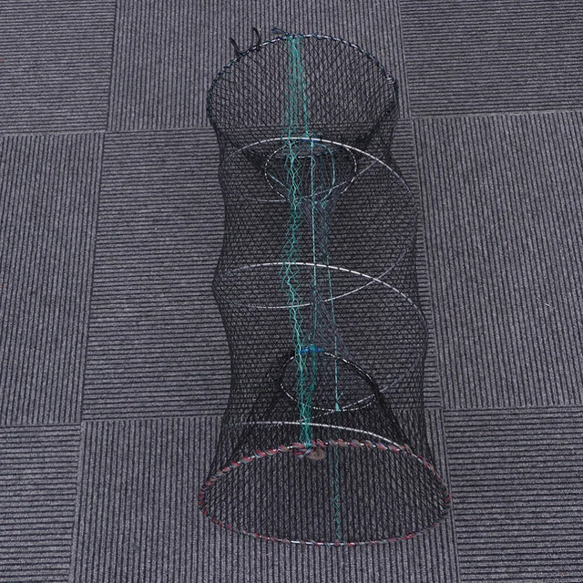 2 Pcs Floating Fishing Net Portable Fishing Landing Net Fold 8