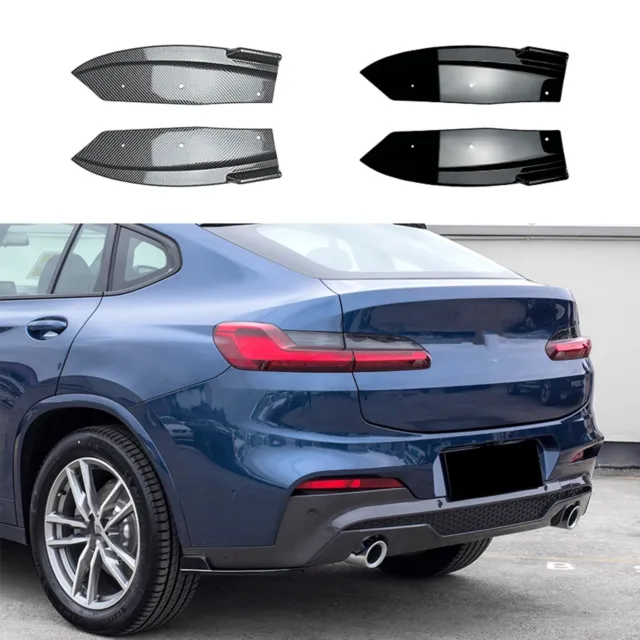 Front Bumper Spoiler Lip Kit For BMW X1 U11 U12 M Sport 2023-2024 Carbon  Look ch