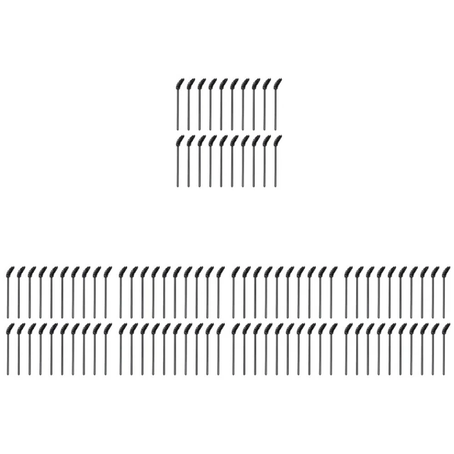 250 Pcs Eyelash Extension Brush Elbow Mascara Brush Makeup Gadgets Portable