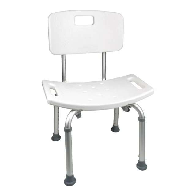 Shower Chair - With Back, No Arms