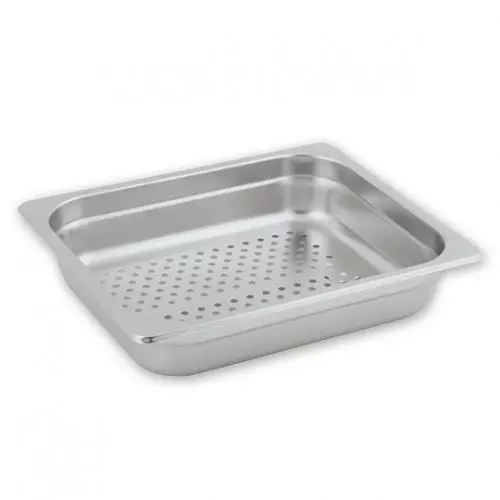 Bain Marie Tray / Steam Pan / Gastronorm Perforated 1/2 Size 65mm Deep