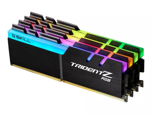 GSkill Trident Z RGB F4-3200C14Q-128GTZR module de mémoire 128 Go 4 x 32 Go #H