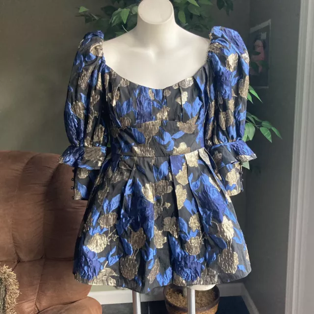 For love and deals lemons brocade dress
