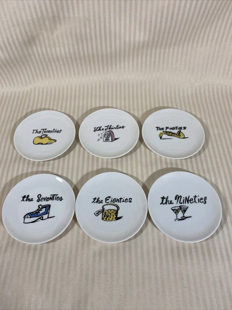 6 Pottery Barn Millennium 4" Appetizer Plates