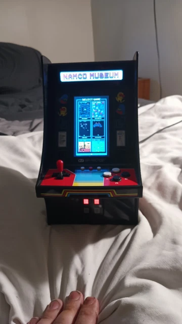 NAMCO MUSEUM Arcade With Pac-Man & Sky Kid Splatterhouse & 18 Additional Games..