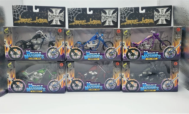 2003 Muscle Machine Jesse James West Coast Choppers Lot (6) Mint Condition