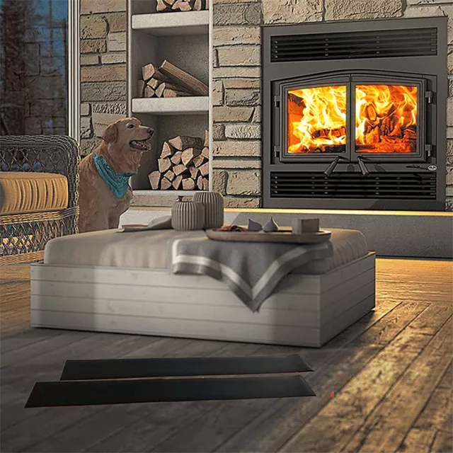 Seal Your Fireplace and Stay Warm with Magnetic Fireplace Cover Set of 2