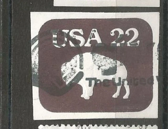 Timbre US Postage USA - Vignette Oblitérée Authentique, Briefmarken