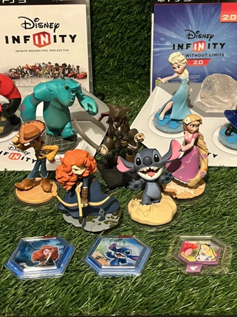 Disney Infinity PS3 Bundle Portal Game And Figures PlayStation 3 2