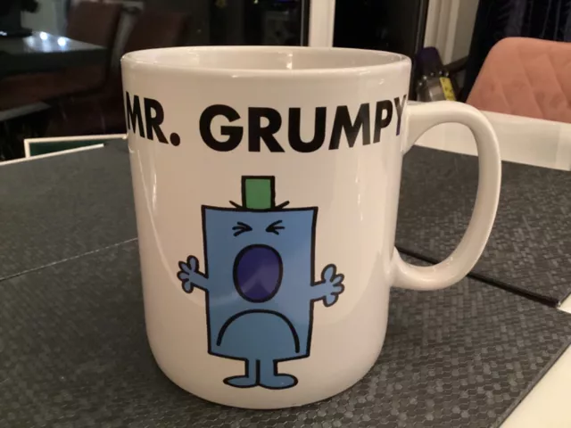 Marks & Spencer Large Mr Grumpy Mug Pot-Holds Over 1 Pint-Great Gift 2009 A16