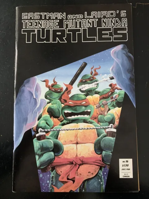 Teenage Mutant Ninja Turtles 16 Mirage 1988 TMNT Eastman And Laird