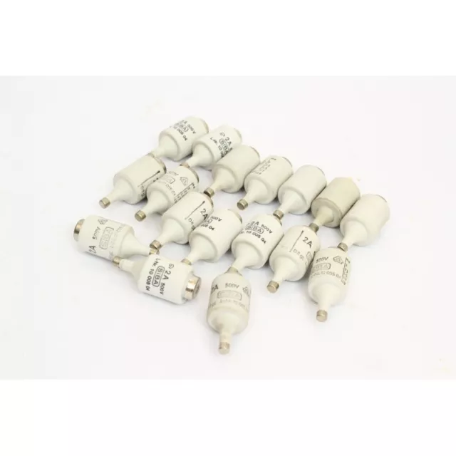 17Pcs SIBA 100 005 04 FUSIBLE bouteille 2A 500V (B921)